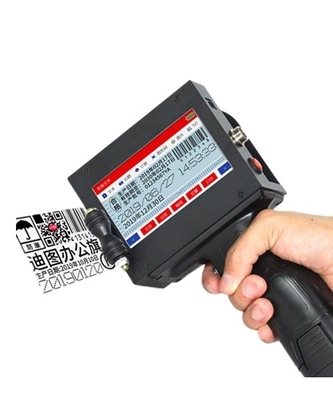 Fácil de operar Impressora digital portátil portátil para todas as superfícies de sacos de plástico de garrafas