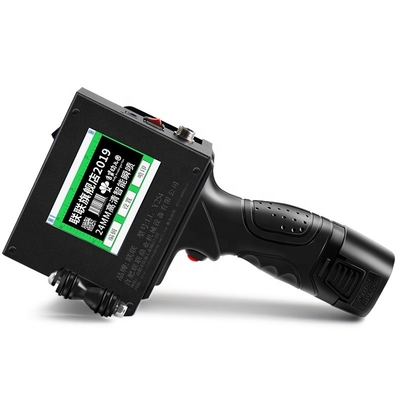 Impressora de jato de tinta online portátil Cij Y254S para impressora de código batch de fonte Bitmap
