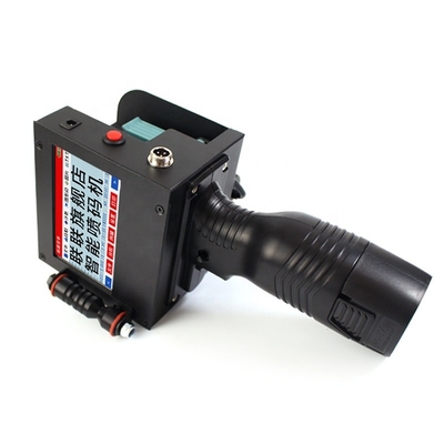 Impressora de jato de tinta portátil para design compacto de duas cabeças de sprinkler e altura de impressão de 5-50 mm