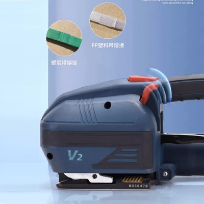 V2 Máquina portátil de amarração para PET PP Aplicar Faixa Espessura de 0,4-1,2 mm 3,05 KG