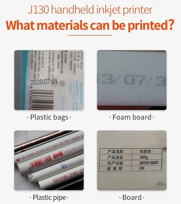 600DPI Fast Dry Ink Professional Inkjet Printer para impressão de código de barras de arma de mão