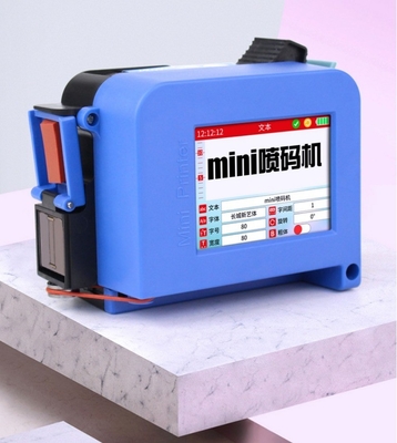 Impressora de jato de tinta portátil mini-inteligente industrial para impressão de madeira 3,5 kg