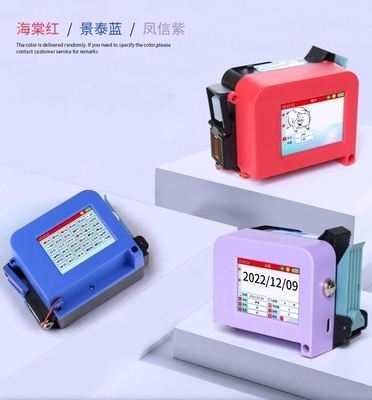 Impressora de jato de tinta portátil mini-inteligente industrial para impressão de madeira 3,5 kg