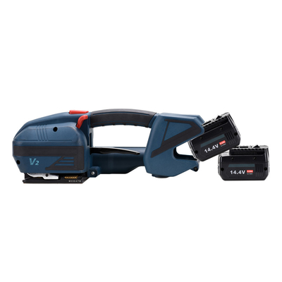 Ferramentas automáticas de bandagem para correias de PP/PET V2 Ferramenta de bandagem elétrica com bateria de 4000mA