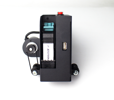 50M/MIN Velocidade de impressão 16,8V Prazo de validade Carimbo de data em relevo Código de lote Impressora a laser