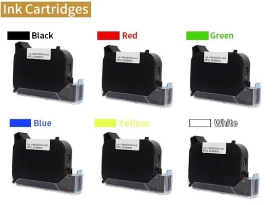 Impressora de jato de tinta portátil industrial para impressão de cartão em vários materiais