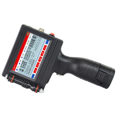 Impressora a jato de tinta com codificador de datas de 2-12.7 mm aprovada pelo CE para codificação industrial de números de lote