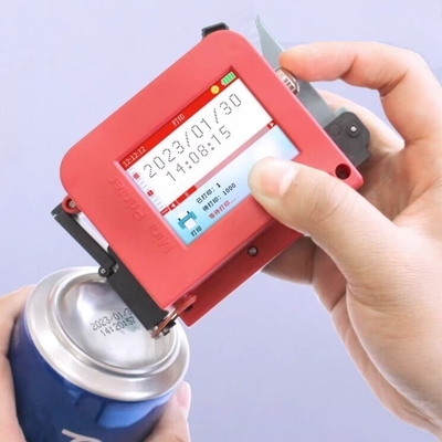 Dimensões 220X130X50MM Mini Plus Impressora térmica portátil de jato de tinta para impressão de data de validade