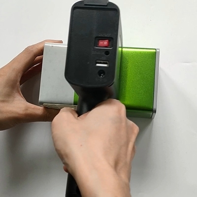 Arma de impressora portátil de código QR multilíngue de cor única para sacola têxtil de vidro de garrafa