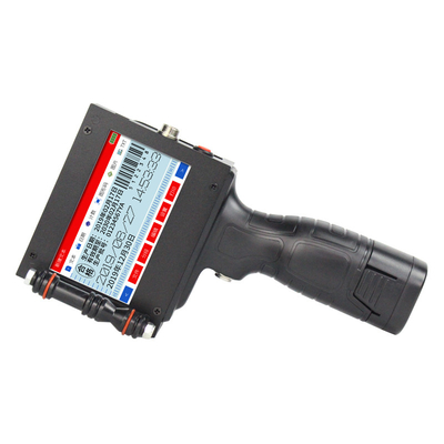 Pistola de impressora de jato de tinta portátil para restaurante Data de validade e impressão de logotipo