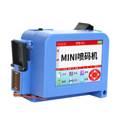 Mini 130 portátil portátil TJ Inkjet Coder térmico para papel plástico madeira vidro metálico