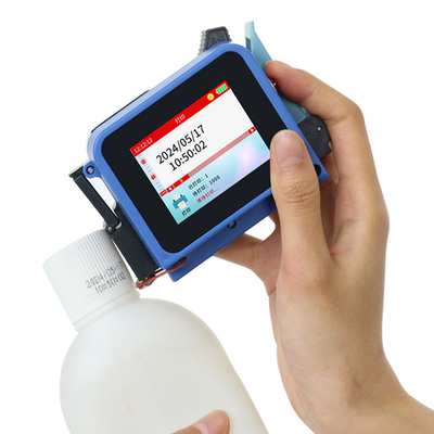 Máquina de codificação por jato de tinta térmico mini tipo-C para papel madeira plástico vidro metálico