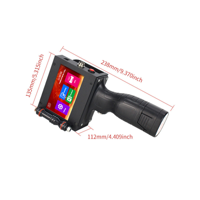 Impressora portátil de data de validade Lian Lian J 130 12,7 mm para máquina portátil de codificação QR