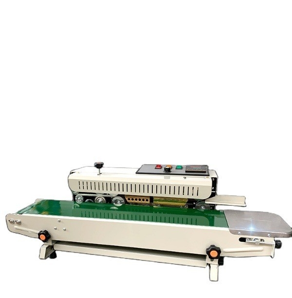 FR-990 Máquina de vedação térmica por banda contínua eletrónica para embalagens em película homologada CE