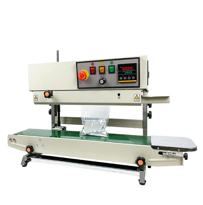 Máquina de vedação para suportes de alimentação verticais contínuos Saco de plástico L820*W400*H550mm