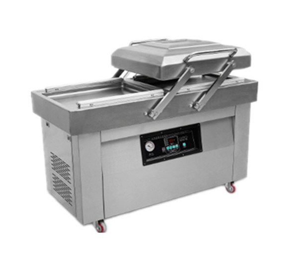 Material de embalagem de madeira Máquina de vedação a vácuo de alimentos DZ-700/2SB 70CM grandes câmaras duplas