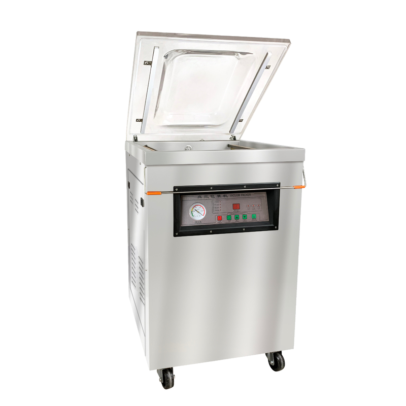 Máquina elétrica de vedação a vácuo para armazenamento de alimentos DZ-500/2E