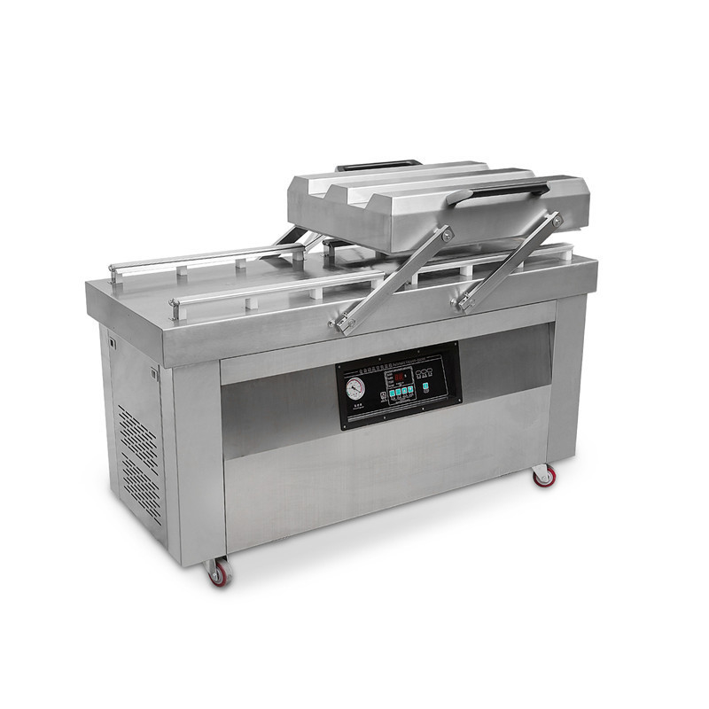 188 KG DZ-600/2SA Máquina de vedação a vácuo de alimentos úmidos e secos automática industrial para uso comercial