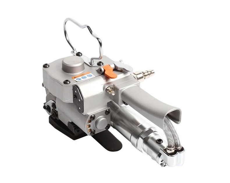 Máquina semiautomática pneumática de amarração de tiras de PP/PET para embalagem de caixas de 3,0 A