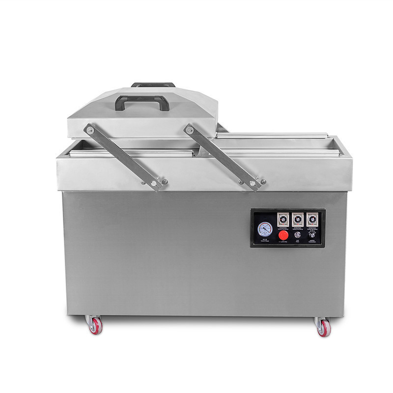 Tipo de embalagem Sacos DZ-400/2SB3 Máquina de vedação de embalagem a vácuo com ranhuras de câmara dupla
