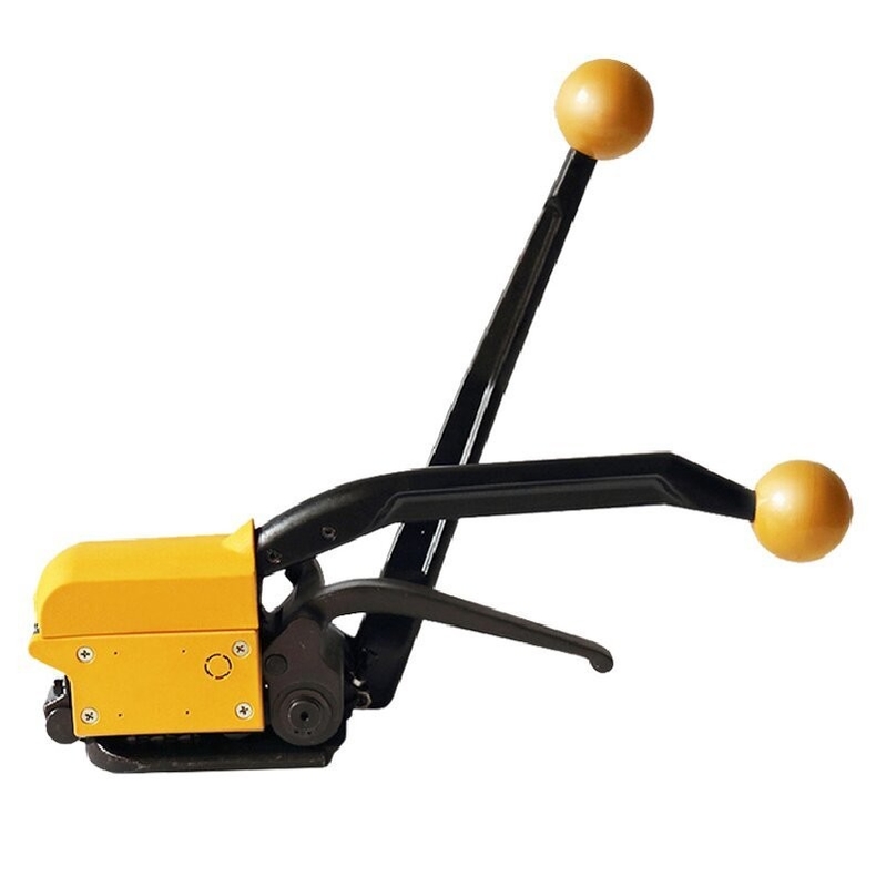 Máquina de ferramenta de fixação manual de correias de aço multifunção para suporte online