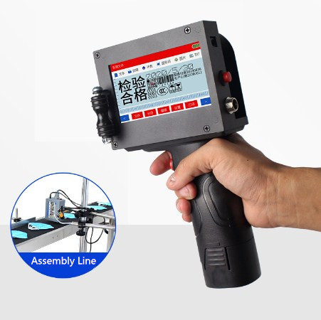 Máquina de codificação de lote de cartão inteligente de meia polegada impressora a jato de tinta para lojas de materiais de construção