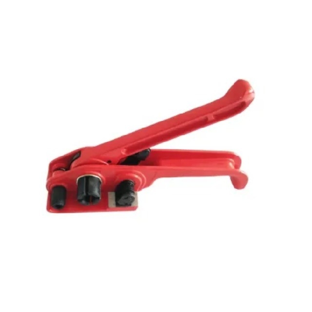 Red H19 Strapper Machine Strap de plástico Manual de embalagem ferramenta de tensão para PP PET Strap
