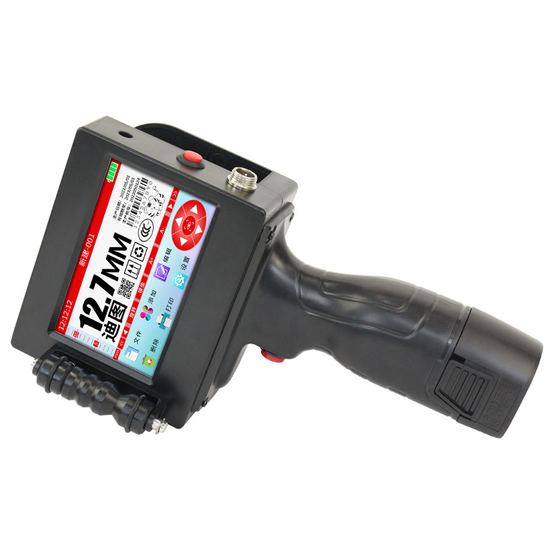 Impressora TIJ Impressora portátil de jato de tinta para couro plástico Impressora UV digital de jato de tinta PVC