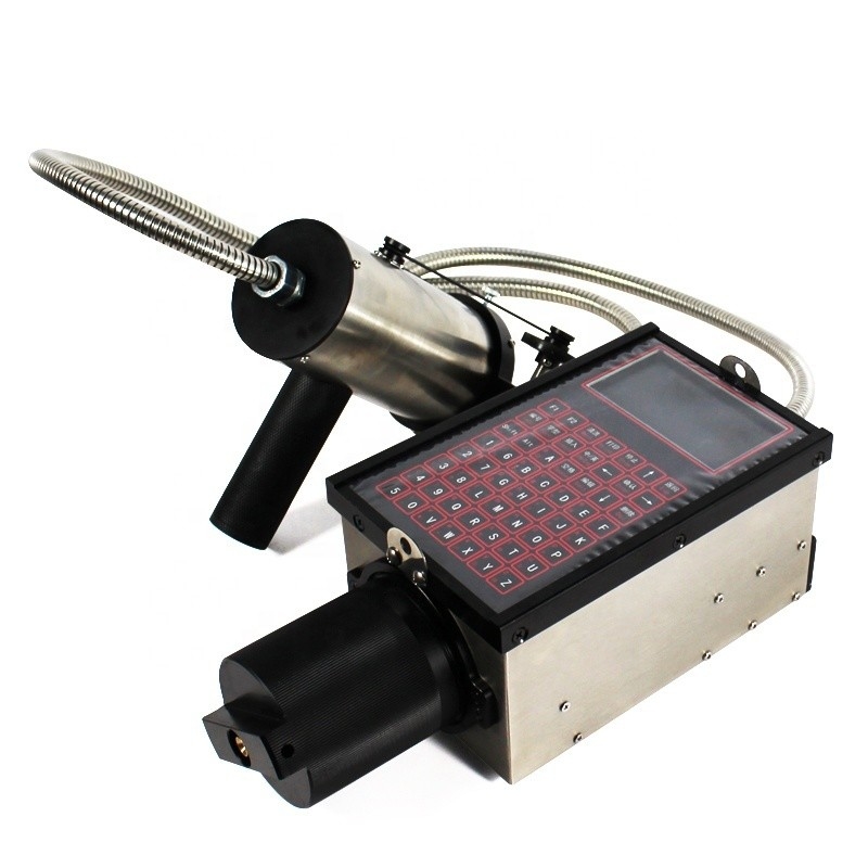 Impressora a jato de tinta de grande porte Cij de 60 mm e máquina de impressão a jato de tinta portátil de tinta seca rápida