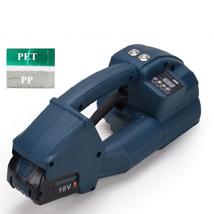 0.5-1.2mm Espesor da Faixa Máquina de Fixação de Melting Hot Handheld para Faixa Elétrica de PP PET