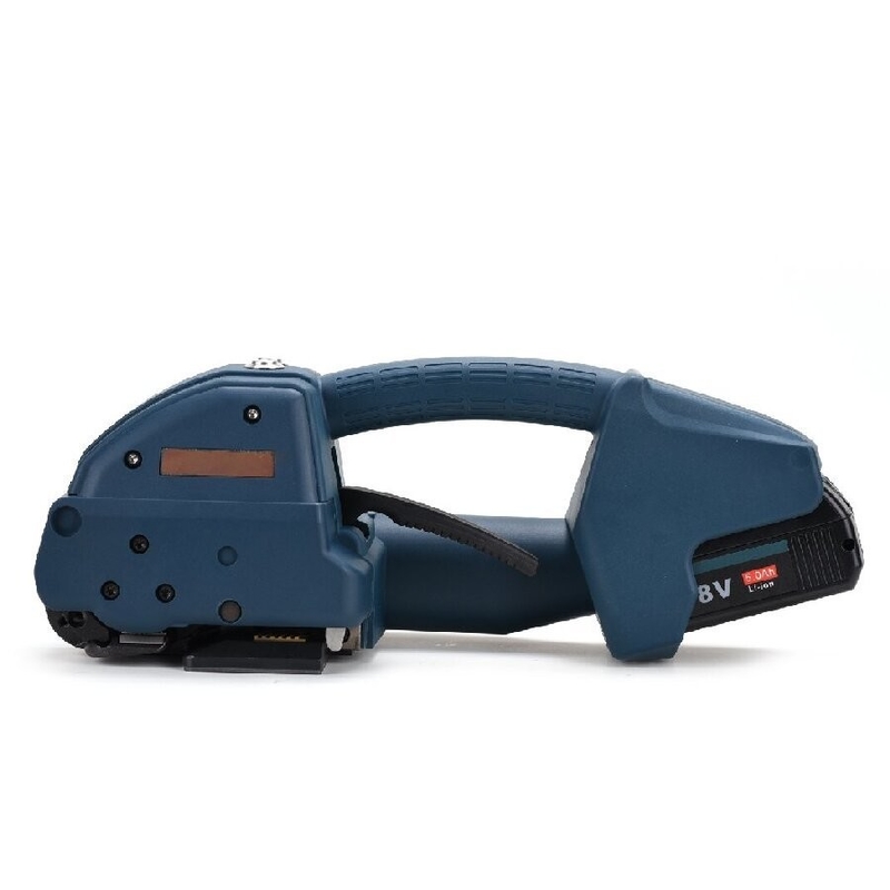 Máquina automática portátil de amarração para cinto de PP PET Tempo de soldagem 2-5s Alimentado por bateria
