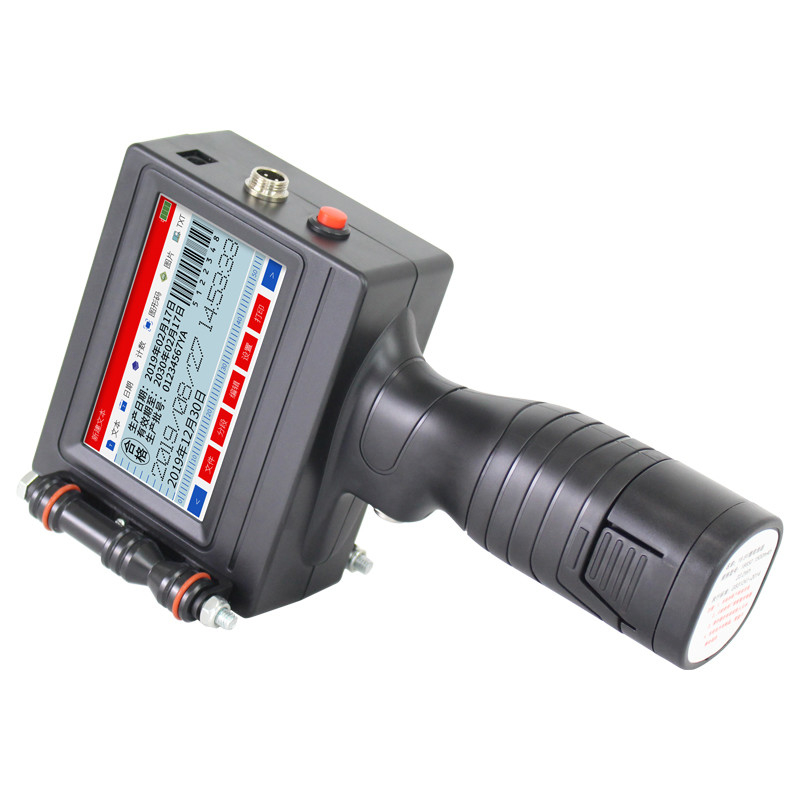 Impressora a jato de tinta com codificador de datas de 2-12.7 mm aprovada pelo CE para codificação industrial de números de lote