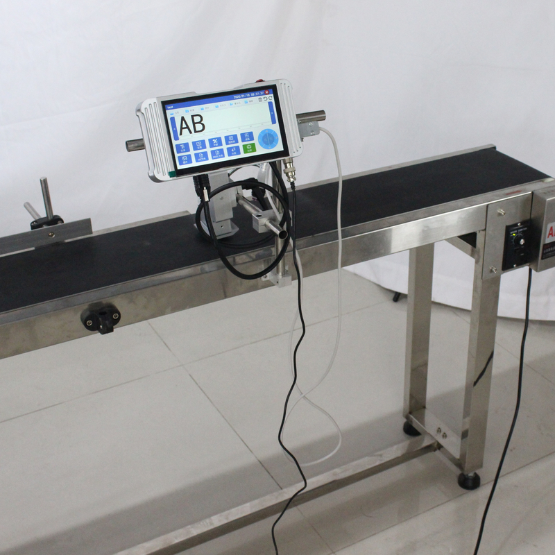 Tinta de Secagem Rápida mais recente Saco de Plástico Madeira Metal Código de Barras de Data QR Expiry TIJ máquina de codificação